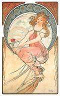 Pohled A. Mucha - Painting